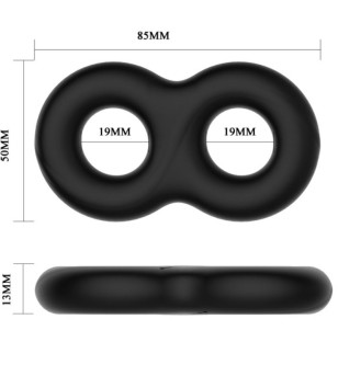 CRAZY BULL - DOUBLE ANNEAU MÉDICAL EN SILICONE