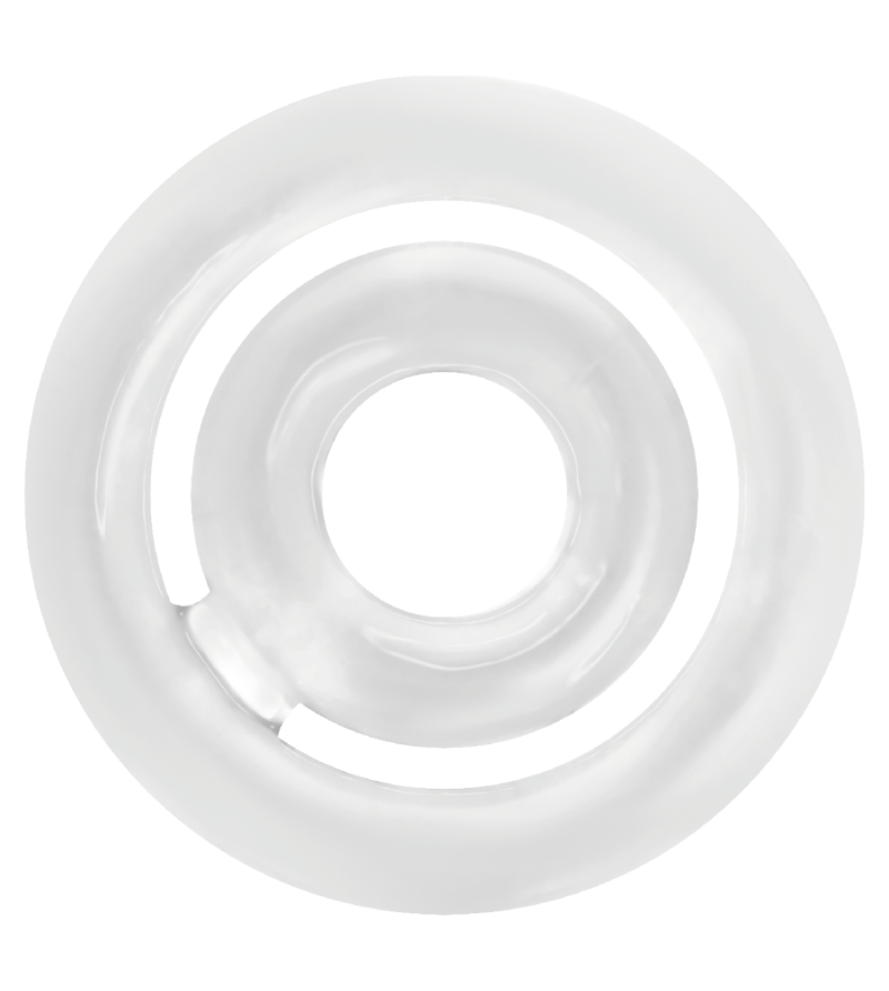 ADDICTED TOYS - POTENZ - PÉNIS C-RING CLAIR