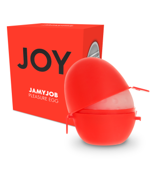 JAMYJOB - EGG MASTURBATEUR ROUGE VERSION DISCRETT