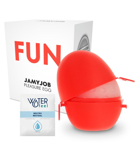 JAMYJOB - EGG MASTURBATEUR ROUGE EDITION DISCRETT