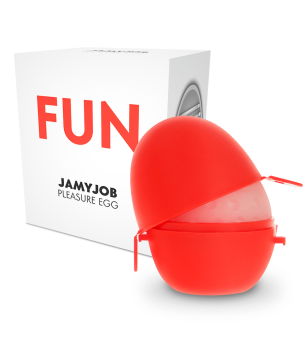 JAMYJOB - EGG MASTURBATEUR ROUGE EDITION DISCRETT