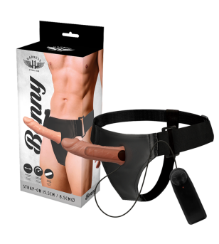 HARNESS ATTRACTION - RNES CREUX BENNY AVEC VIBRATEUR 15 CM -O- 4.5 CM