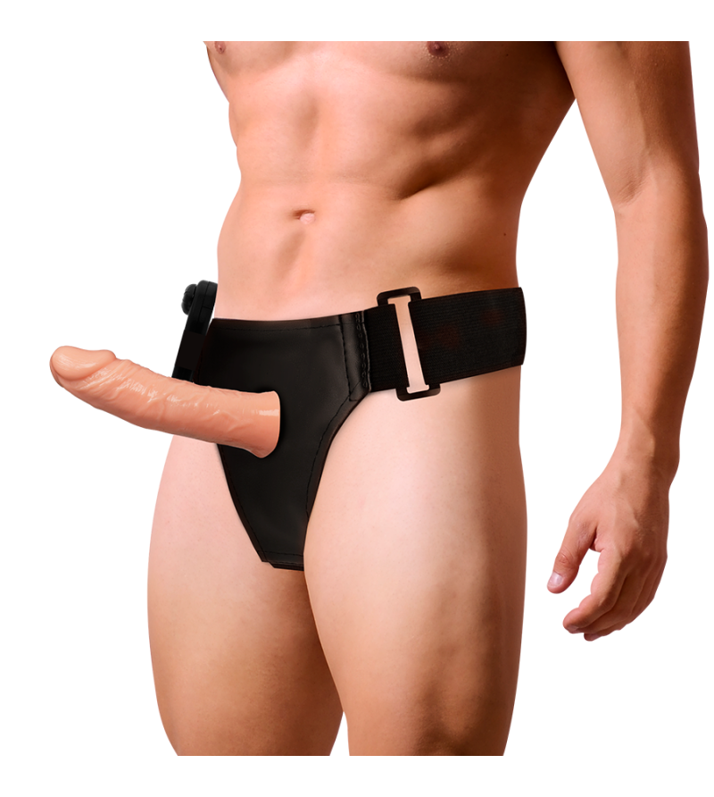 HARNESS ATTRACTION - RNES CREUX BENNY AVEC VIBRATEUR 15 CM -O- 4.5 CM