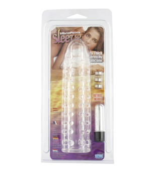 SEVEN CREATIONS - COUVRE-PÉNIS AVEC VIBRATION TRANSPARENTE