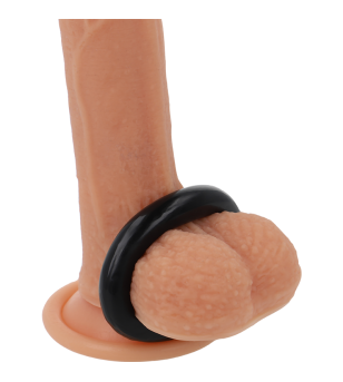 POWERING - ANNEAU PÉNIS SUPER FLEXIBLE ET RÉSISTANT 4,8CM PR05 NOIR