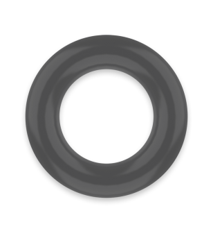 POWERING - ANNEAU PÉNIS SUPER FLEXIBLE ET RÉSISTANT 4,8CM PR05 NOIR