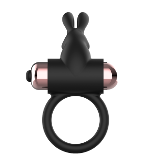 COQUETTE CHIC DESIRE - COCKRING AVEC VIBRATEUR NOIR/ OR