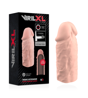 VIRILXL - EXTENSION NATURELLE DU PÉNIS EN SILICONE LIQUIDE V3