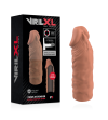 VIRILXL - EXTENSION DE PÉNIS MARRON EN SILICONE LIQUIDE V5