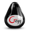 G-VIBE - OEUF MASTURBATEUR TEXTURÉ RÉUTILISABLE NOIR