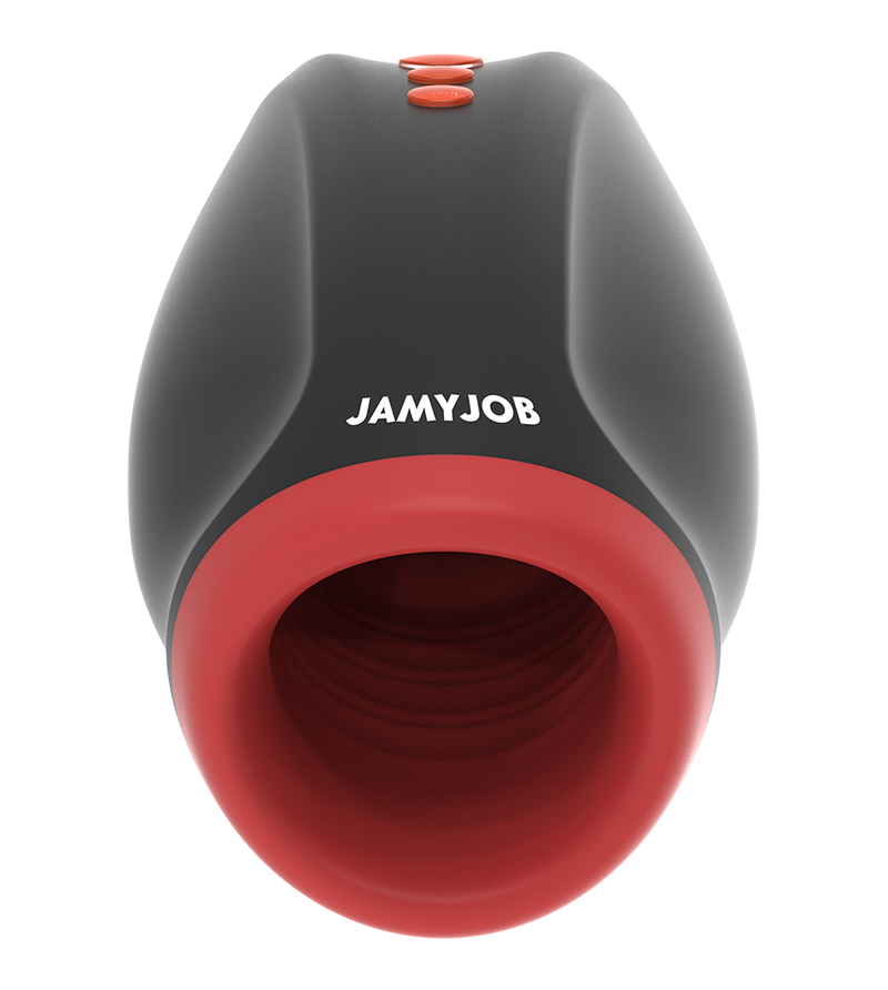 JAMYJOB - MASTURBATEUR NOVAX AVEC VIBRATION ET COMPRESSION