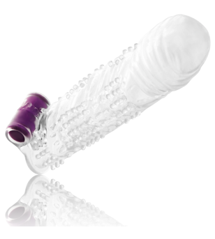 OHMAMA - GAINE PÉNIS TEXTURÉE AVEC BALLE VIBRANTE