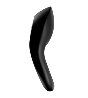 SATISFYER - VIBRATEUR  ANNEAU DUO LÉGENDAIRE NOIR