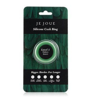 JE JOUE - BAGUE SILICONE VERTE CHOKE MOYEN