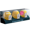 SATISFYER - 3 OEUFS MASTURBATEURS FIERCE