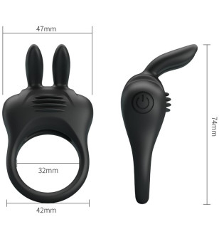 PRETTY LOVE - BAGUE VIBRANTE DAVION RABBIT