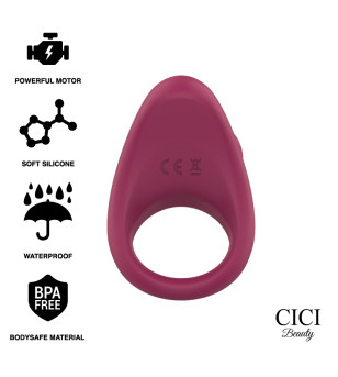 CICI BEAUTY - ANNEAU VIBRANT EN SILICONE PREMIUM