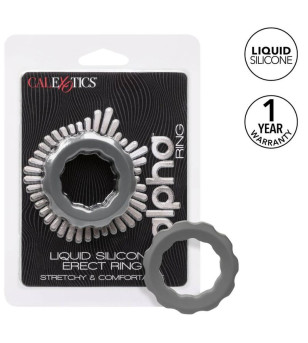 CALEXOTICS - BAGUE ALPHA ERECT GRIS