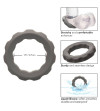 CALEXOTICS - BAGUE ALPHA ERECT GRIS