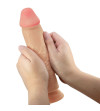 PRETTY LOVE - SÉRIE SLIDING SKIN GODE RÉALISTE AVEC VENTOUSE SLIDING SKIN FLESH 23,4 CM