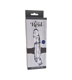 GET REAL - EXTENSION LONGUE 19 CM TRANSPARENTE