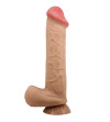 PRETTY LOVE - SÉRIE SLIDING SKIN GODE RÉALISTE AVEC VENTOUSE SLIDING SKIN FLESH 26 CM