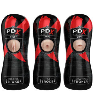 PDX ELITE - ENSEMBLE DE COUREURS 12 UNITÉS: 6X VAGIN, 3X ANO, 3X BOUCHE