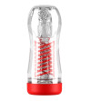 PDX ELITE - STROKER VIEWTUBE 2 SPIRALE COMPRESSION TRANSPARENT