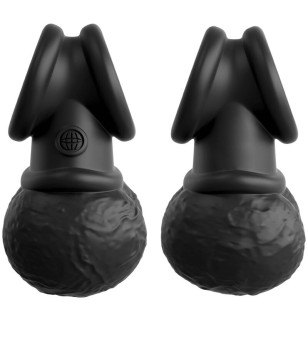 KING COCK - ELITE ANNEAU AVEC TESTICULE SILICONE