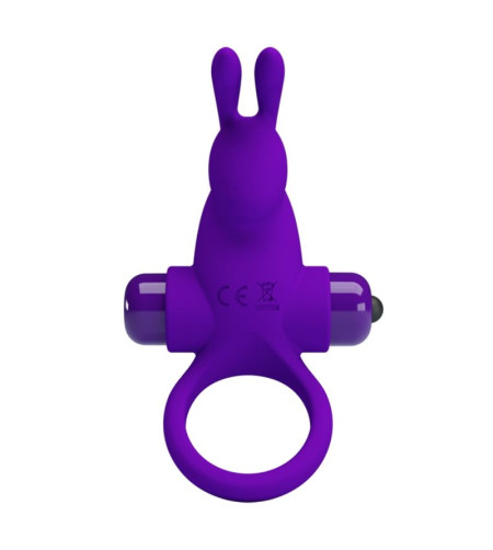 PRETTY LOVE - ANNEAU VIBRATEUR I RABBIT POUR PÉNIS VIOLET