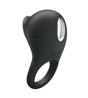 PRETTY LOVE - ANNEAU PÉNIS VIBRANT AVEC LANGUE NOIRE