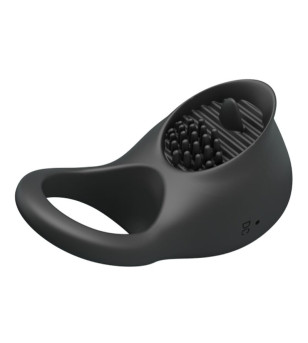 PRETTY LOVE - ANNEAU PÉNIS VIBRANT AVEC LANGUE NOIRE