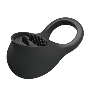 PRETTY LOVE - ANNEAU PÉNIS VIBRANT AVEC LANGUE NOIRE
