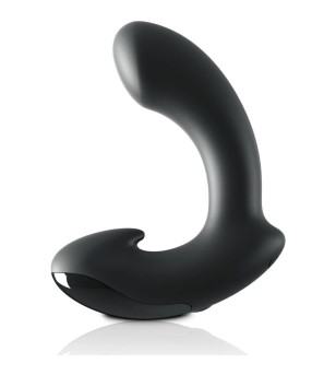 SIR RICHARDS - MASSEUR DE PROSTATE POINT P EN SILICONE NOIR