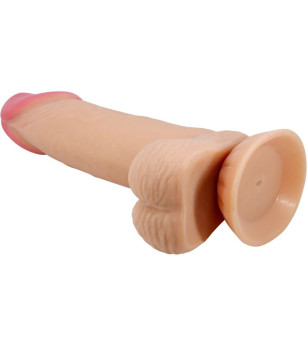 PRETTY LOVE - GODE RÉALISTE SÉRIE SLIDING SKIN AVEC VENTOUSE SLIDING SKIN 19,4 CM