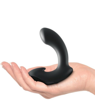 SIR RICHARDS - MASSEUR DE PROSTATE POINT P EN SILICONE NOIR