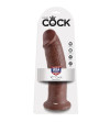 KING COCK - 10 GODEUE MARRON 25.4 CM