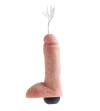 KING COCK - PÉNIS ÉJACULATEUR NATUREL RÉALISTE 20.32 CM