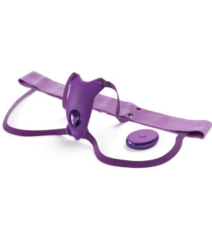 FANTASY FOR HER - HARNAIS PAPILLON VIBRANT, RECHARGEABLE  TÉLÉCOMMANDE VIOLET