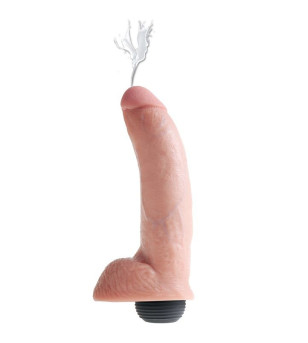 KING COCK - PÉNIS ÉJACULATEUR NATUREL RÉALISTE 22.86 CM