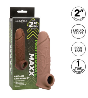 CALEXOTICS - EXTENSION PERFORMANCE MAXX LIFE-LIKE 7 PEAU MARRON