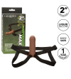 CALEXOTICS - EXTENSION PERFORMANCE MAXX AVEC HARNAIS PEAU BRUN