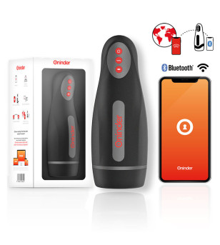 ONINDER - MASTURBATEUR RECHARGEABLE POUR HOMME SEOUL 10 VITESSES - APPLICATION GRATUITE
