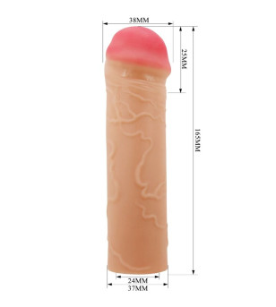 PRETTY LOVE - EXTENSEUR DE PÉNIS NILE COUVERTURE CHAIR