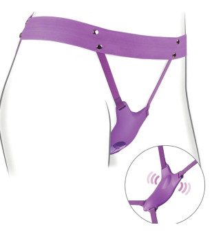 FANTASY FOR HER - HARNAIS PAPILLON VIBRANT, RECHARGEABLE  TÉLÉCOMMANDE VIOLET