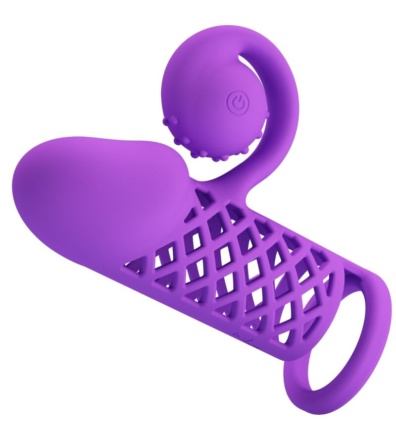 ROMANCE - HARDEN MANCHE PROLONGÉE POURPRE