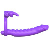 FANTASY C-RINGZ - SILICONE DOUBLE VIBRATOR RABBIT