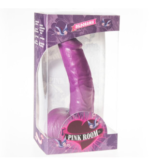 PINK ROOM - GODE RÉALISTE CONNOR VIOLET 16 CM