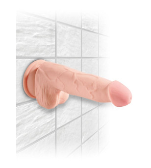 KING COCK - GODE TRIPLE DENSITÉ 19 CM