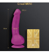 G-VIBE - GREAL MINI GODE VIBRATEUR EN SILICONE FUCHSIA